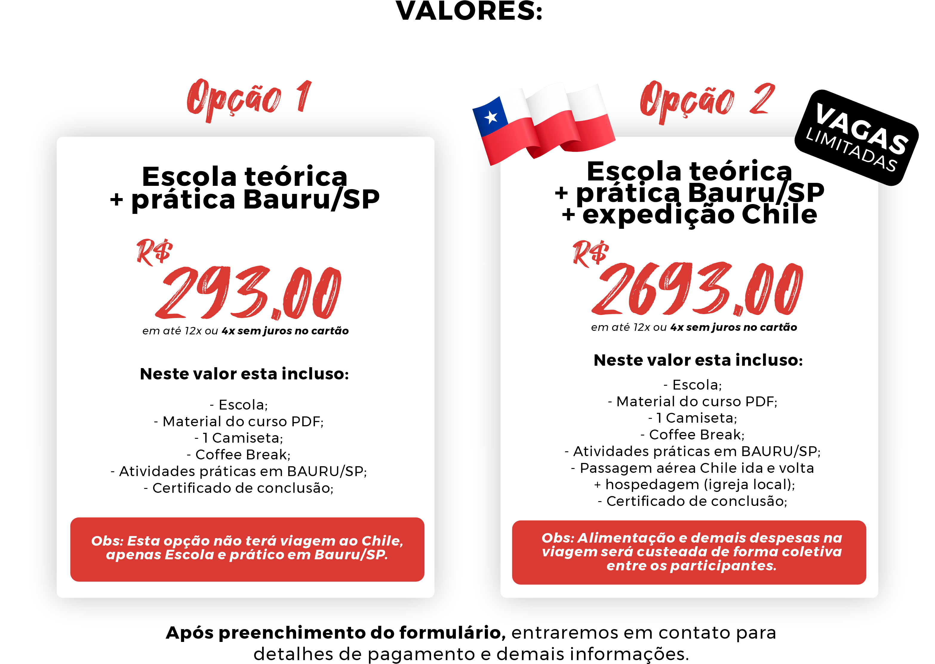 preços site